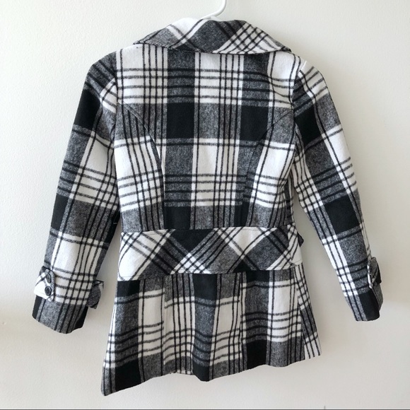 Iz Byer black and white coat size medium - Picture 2 of 4